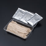 半生そば6人前の内容です。1パックに3人前のそばと1人前ずつ個包装されたつゆが入っています。